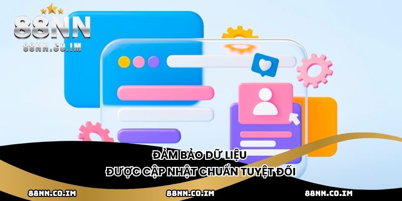 Đảm bảo dữ liệu được cập nhật chuẩn tuyệt đối